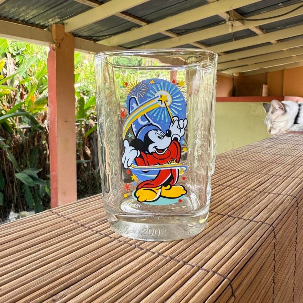 Millennium Magic‎ Disney x McDonald's Glass Mug 2000 Edition 4.5" Mickey Mouse